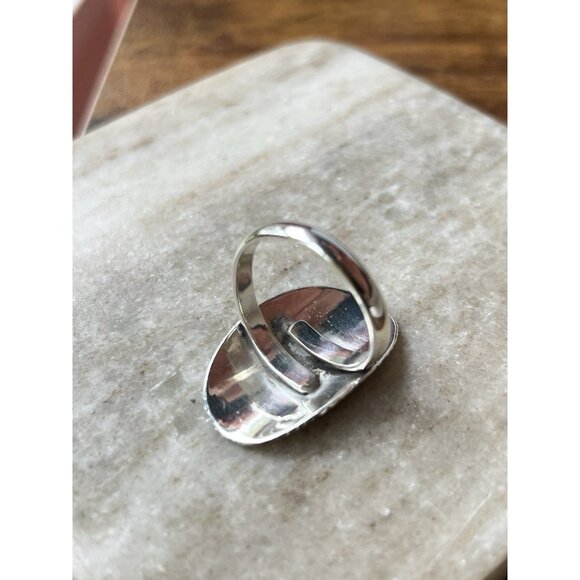 Virgin of Guadalupe Ring 925 Sterling Silver Size 10 Mexican Devotional Jewelry - Picture 16 of 16